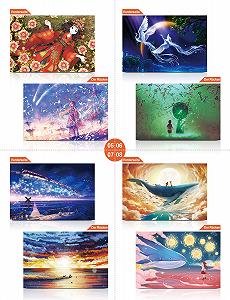 Набір міні-пазлів LinPuzzle 234 елементи двосторонні 8 шт. - Фото 1