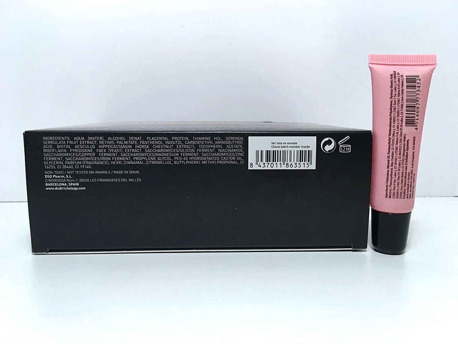 Лосьйон DSD de Luxe Science-7 Divination Simone De Luxe Treatment of Hair Loss 3.4.5A 3 флакони x 35 мл, фото №2