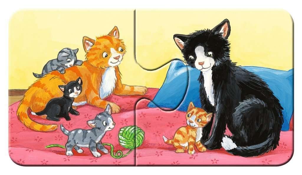 Пазл дитячий Ravensburger My First Puzzle Animal Families on the Farm 05072 9 x 2 деталі, фото №7