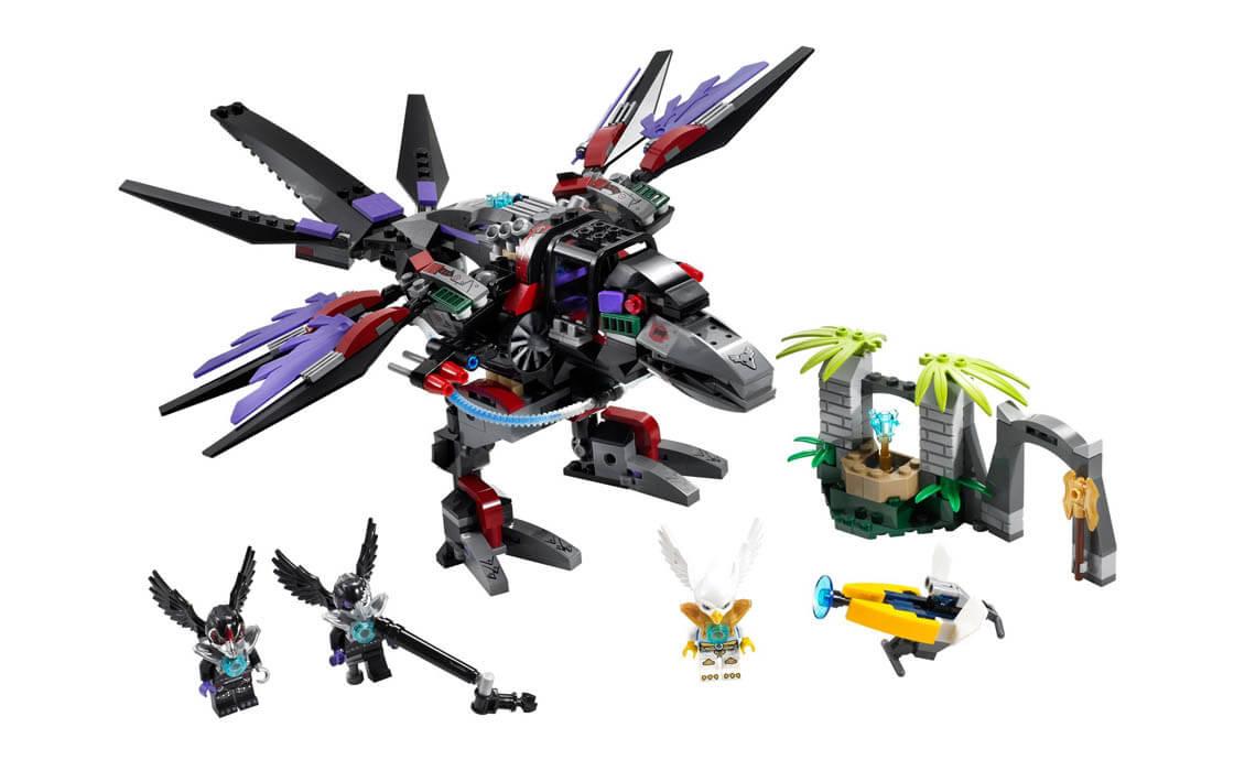 Детский конструктор LEGO Чима Legends Of Chima Ворона Разара 70012, фото №2