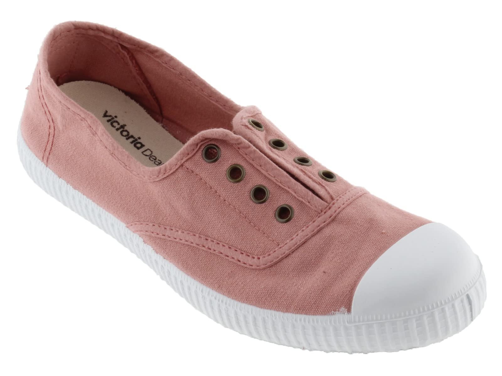 Кеди Victoria Plimsoll Unisex 1915 парусина, білі шнурки для дітей, фото №5