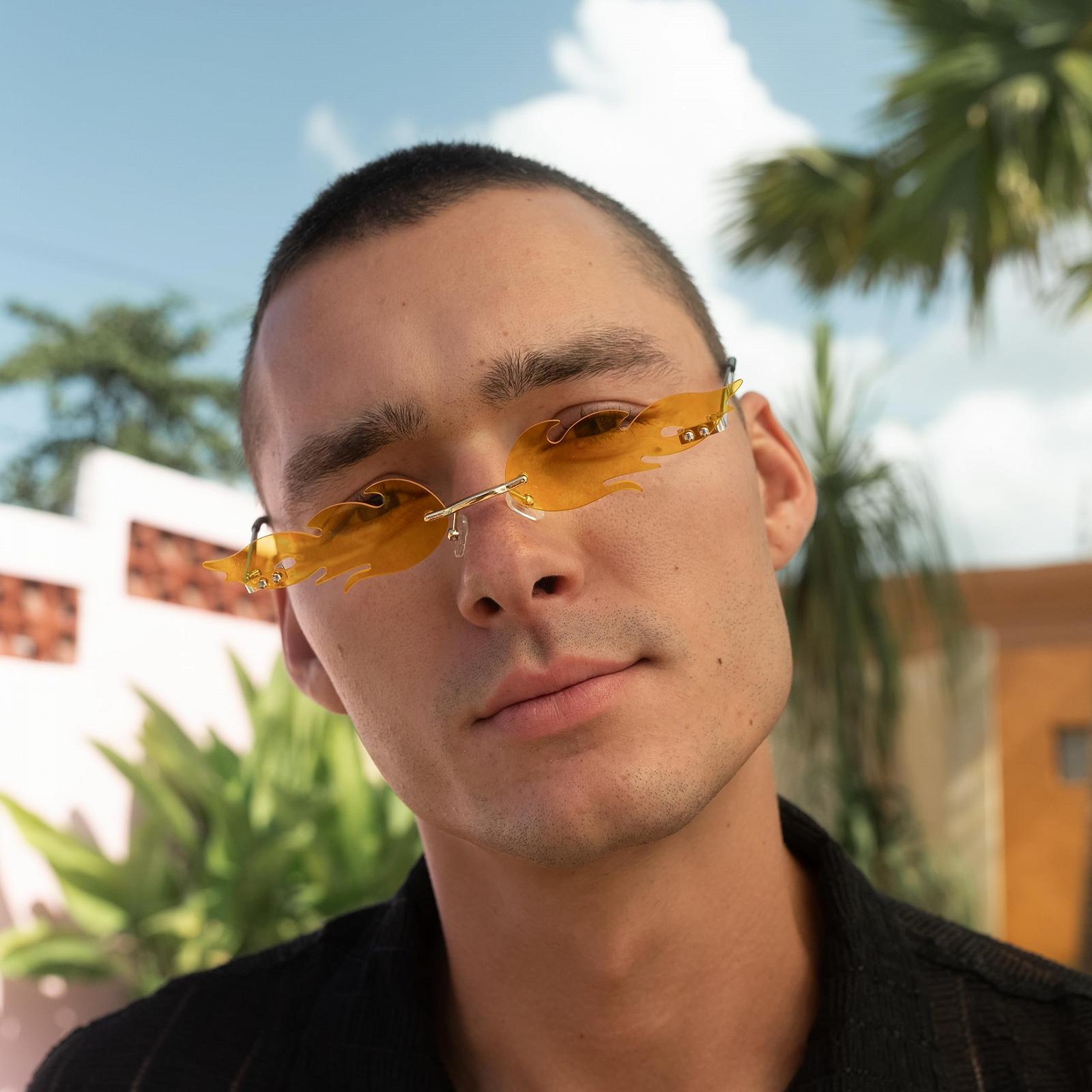 Набір сонцезахисних окулярів Flanacom, 3 шт, для чоловіків та жінок, фото №4