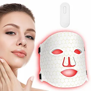 Маска Светодиодная для лица 7-цветная с 270 светодиодами White - Фото 1