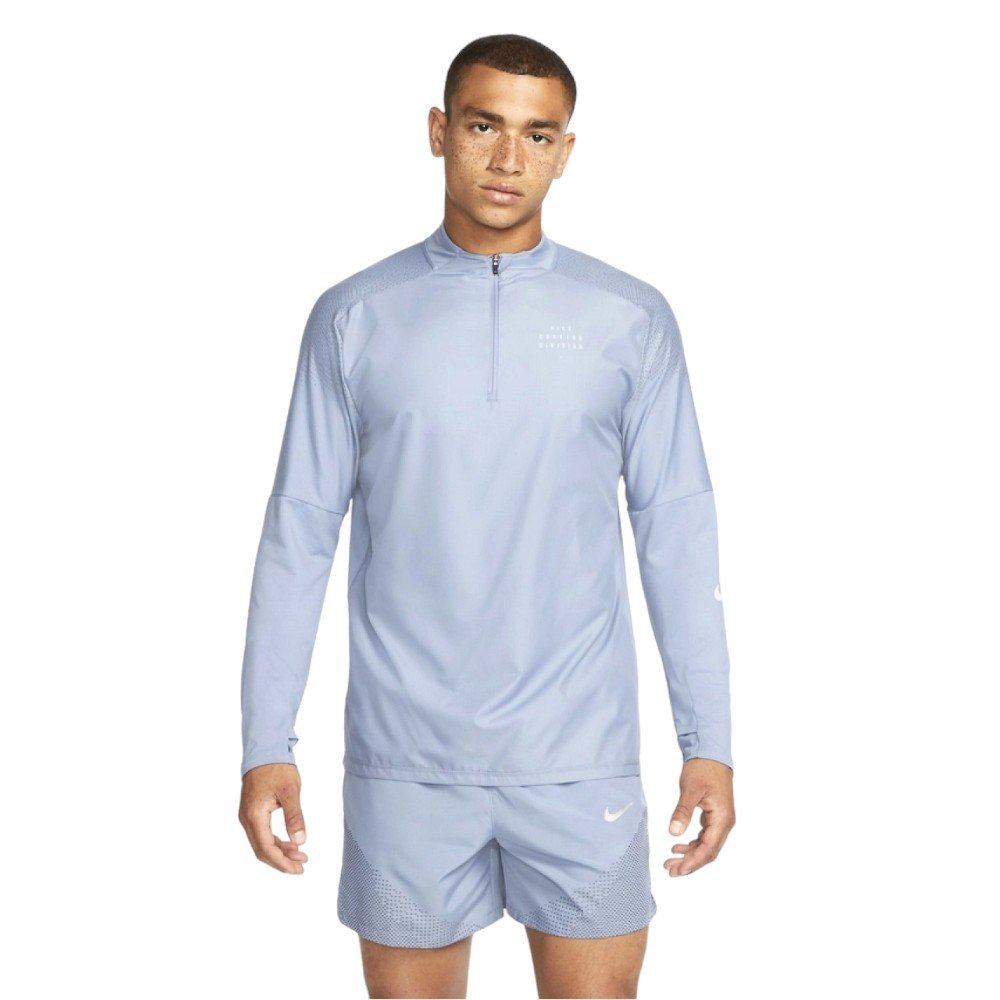 Джемпер NIKE DRI-FIT RUN DIVISION FLASH ELEMENT 1/2 ZIP SHIRT S, фото №1