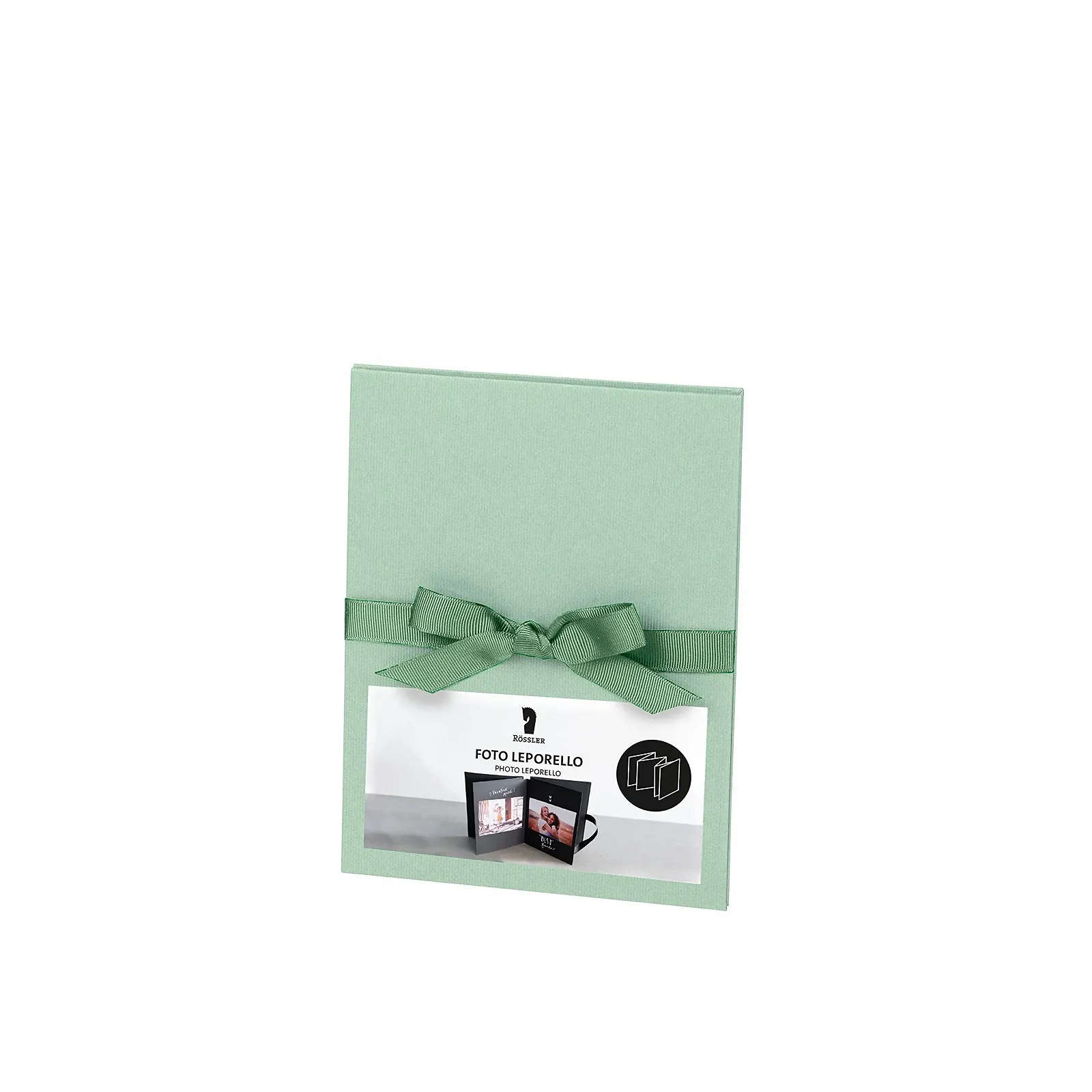 Альбом-гармошка R",u00f6ssler Papier Leporello 150 x 190 мм, мятный, фото №1 Альбом-гармошка R",u00f6ssler Papier Leporello 150 x 190 мм, мятный, фото №1