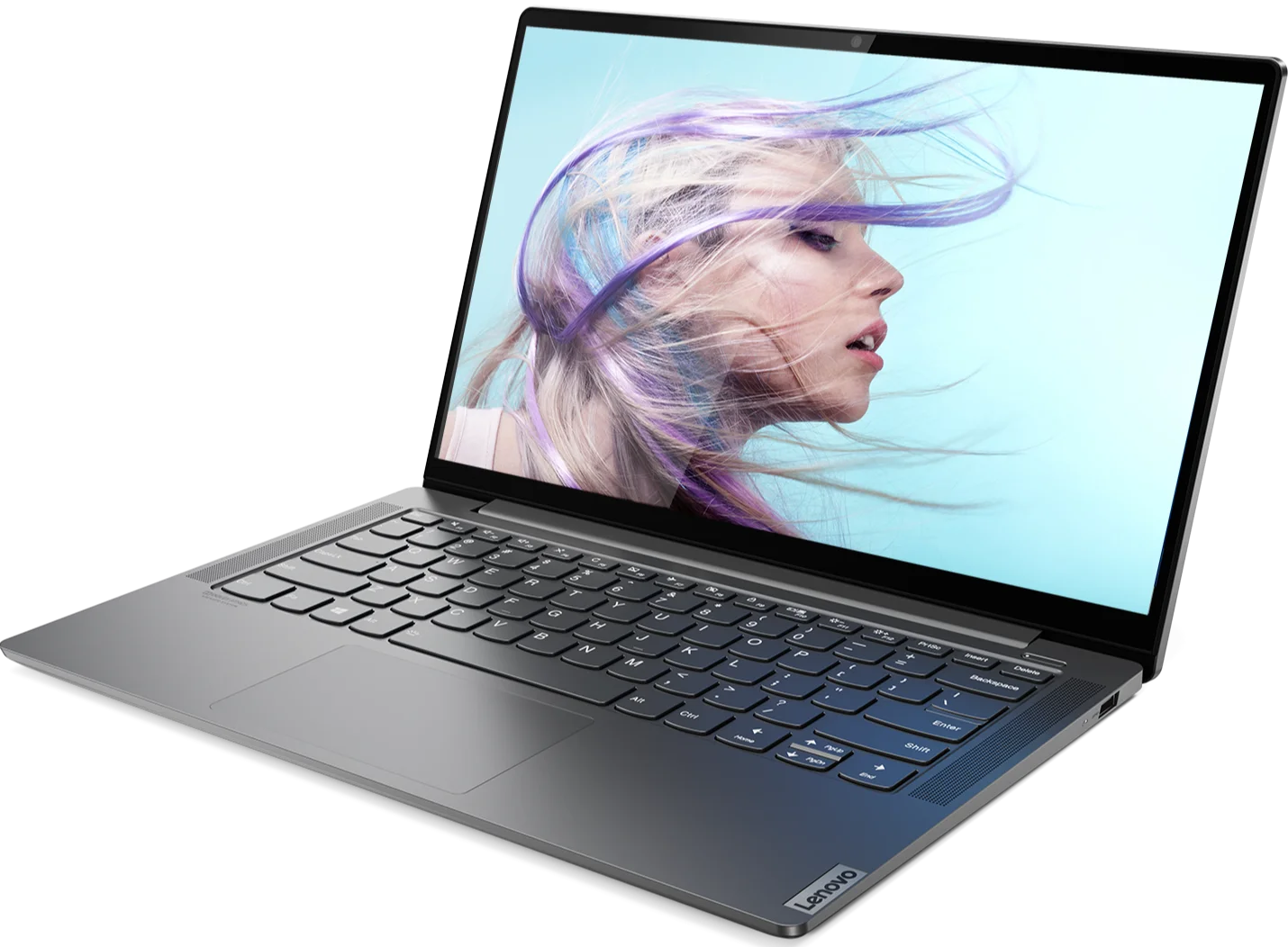 Ультрабук 14" Lenovo IdeaPad Yoga S740-14IIL Intel Core i7-1065G7 RAM 16GB SSD 512GB GeForce MX250 10год батарея Windows 11 Алюмінієвий корпус (UKR), фото №3