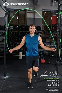 Скакалка Schildkröt Speed Rope 960025 Зелена / Чорна в 4-колірній коробці ціна на synthetic.ua - Фото 1 Скакалка Schildkröt Speed Rope 960025 Зелена / Чорна в 4-колірній коробці synthetic.ua - Фото 1