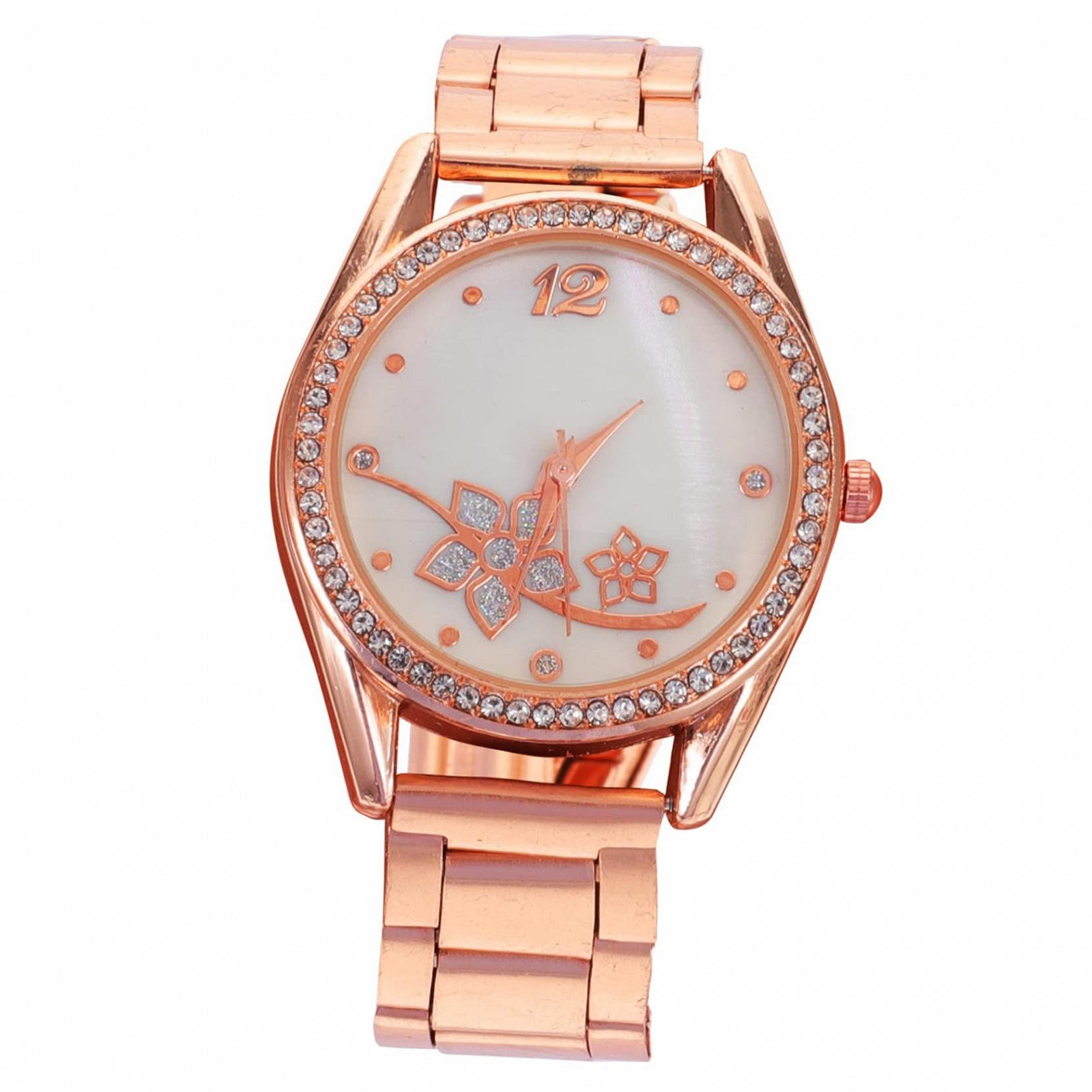 Спортивные часы Healvian Design Женские Ремешок из нержавеющей стали с кристаллами для фитнеса для ежедневного использования Наручные часы для подростков, фото №1