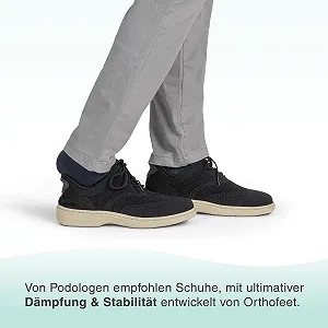 Кроссовки Orthofeet Rex Orthopaedic Casual Style с плетеным верхом synthetic.ua - Фото 1