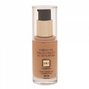 Тональна основа Max Factor All Day Flawless 3 в 1 80 Бронзовий 30 мл synthetic.ua - Фото 1
