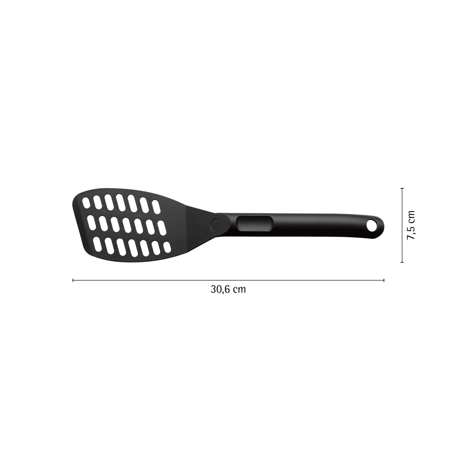 Лопатка WMF пластиковая 31 см с изгибом и прорезями Dishwasher Safe, фото №6