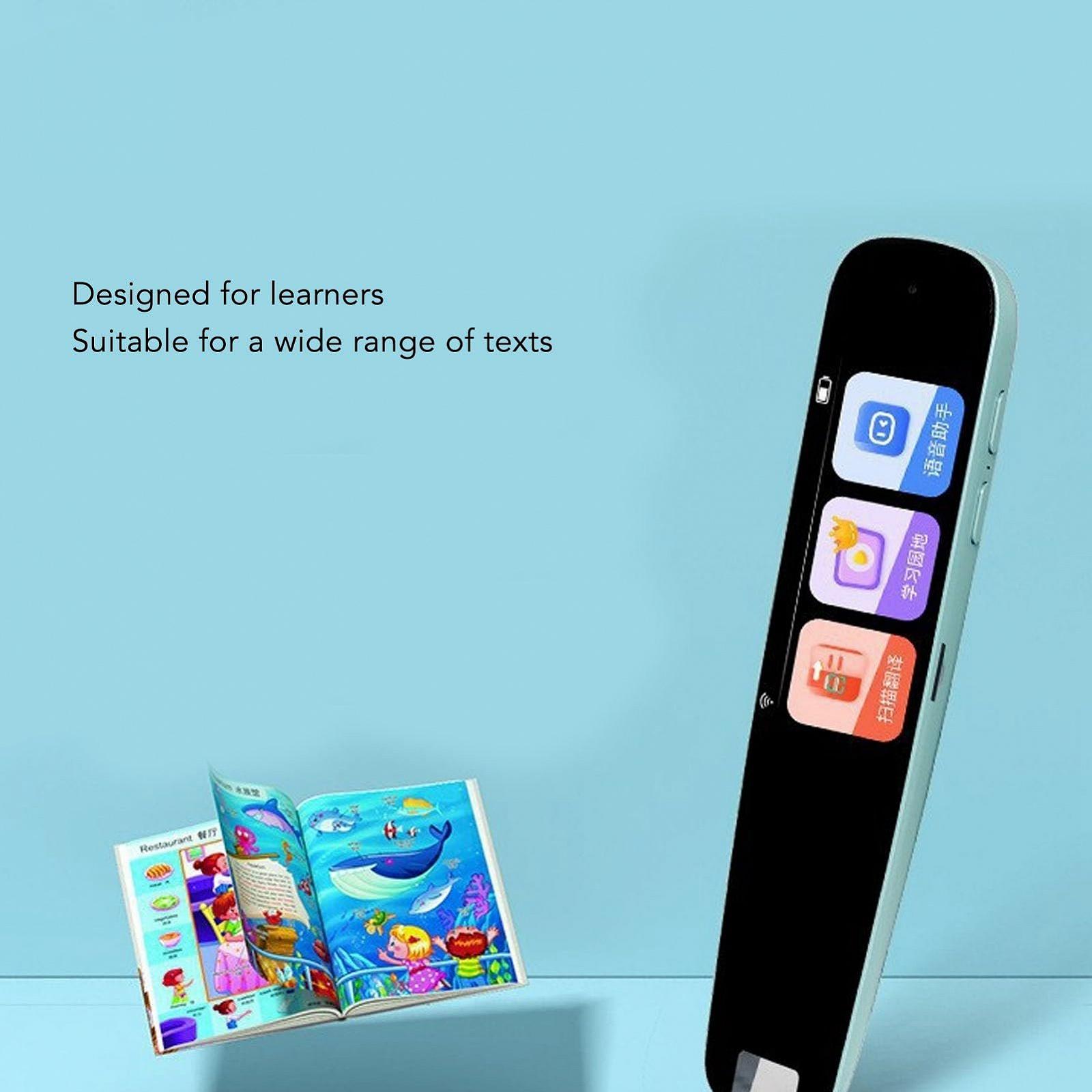 Портативний пристрій для перекладу голосу Cryfokt, офлайн сканування Синій, фото №5