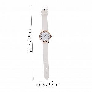 Годинник LIFKOME Жіночий Повсякденний Шкіряний Ремінець PU Класичний Дизайн synthetic.ua - Фото 1