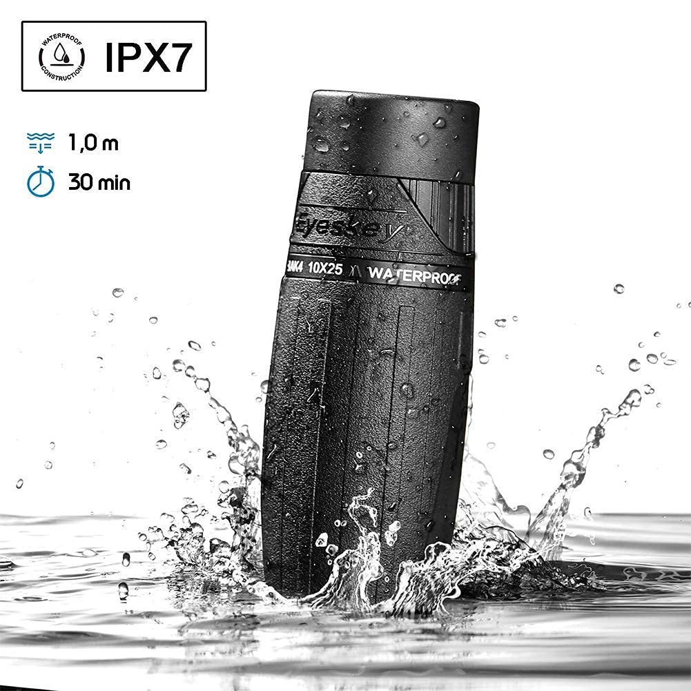 Монокуляр Telescopes Waterproof Rifle Scope для взрослых с адаптером для фотографии с телефона (8 x 25), фото №3