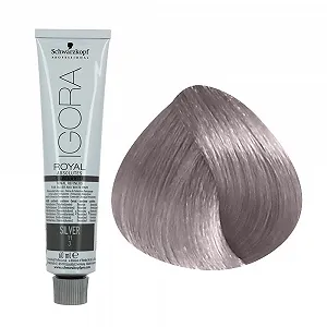 Краска для волос Schwarzkopf Igora Royal Silver Whites Grey Purple, 60 мл - Фото 1