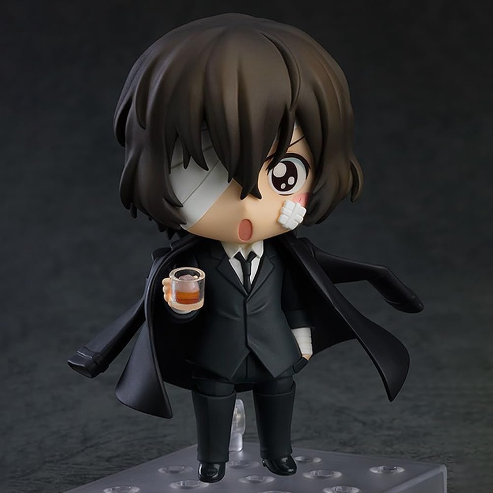 Фігурка Bungo Stray Dogs Dazai Osamu/Nakajima Atsushi, модель персонажа зі змінним обличчям, колекційні прикраси, 10 см, фото №4
