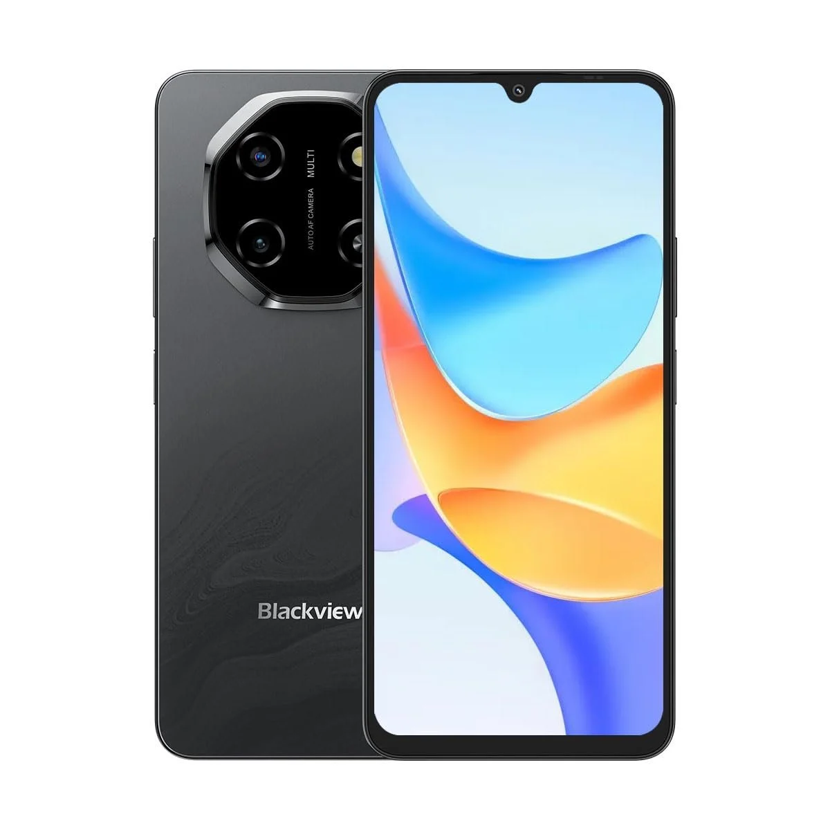 Смартфон Blackview Shark 6 5G 6.88 дюйма 120 Hz Unisoc T8100 12 GB RAM 128 GB 16 MP + 2 MP 5000 mAh Phantom Black, фото №1