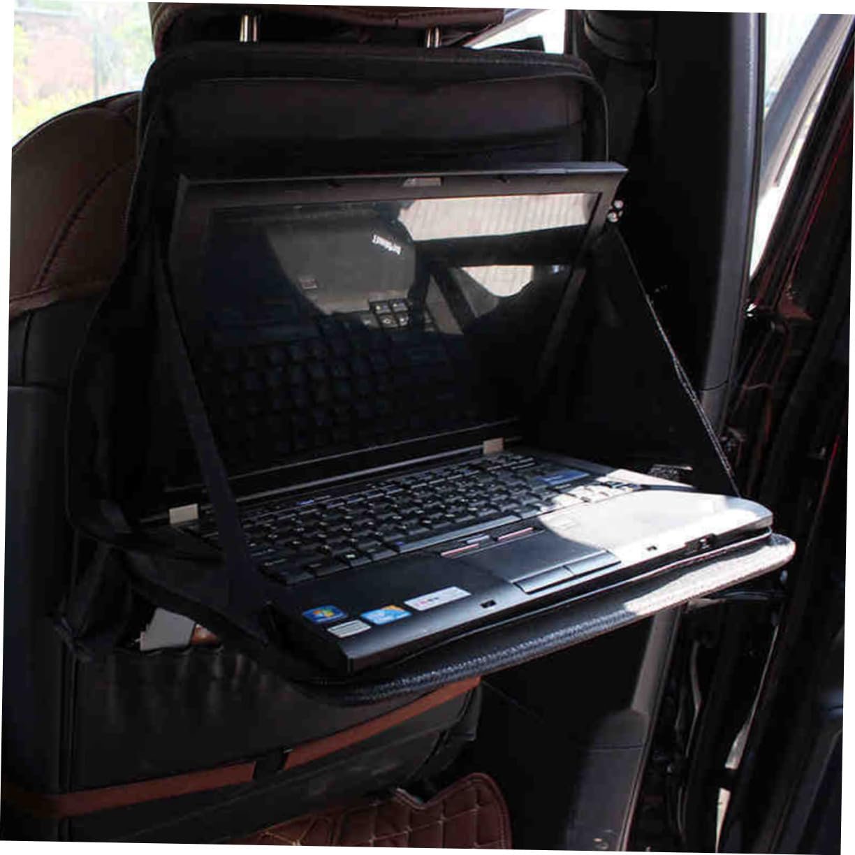 Складана Підставка для Ноутбука для Автомобільного Сидіння Планшет з Міцного Матеріалу Легка Портативна Практична у Використанні, фото №9