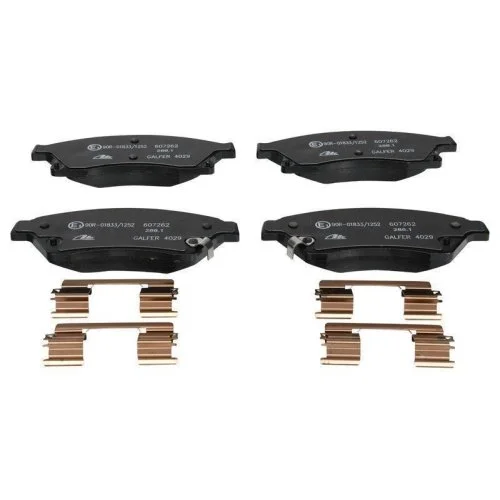 Комплект гальмівних колодок, дискові гальма ATE 13.0460-7262.2 для OPEL VAUXHALL CHEVROLET, фото №2 Комплект гальмівних колодок, дискові гальма ATE 13.0460-7262.2 для OPEL VAUXHALL CHEVROLET, фото №2