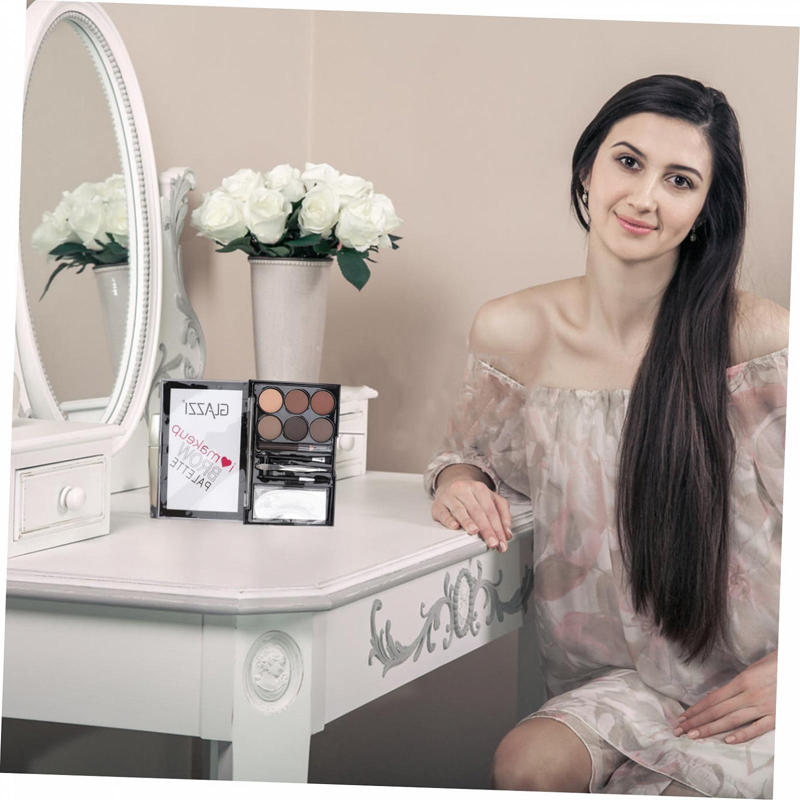 Набор HONMEET Six Colour Eyebrow Powder Kit Durable Waterproof Sweatproof Eye Strip, фото №6