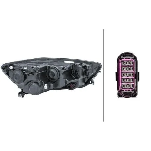 Фара HELLA 1LJ 011 149-031 для AUDI VW, левая, фото №2