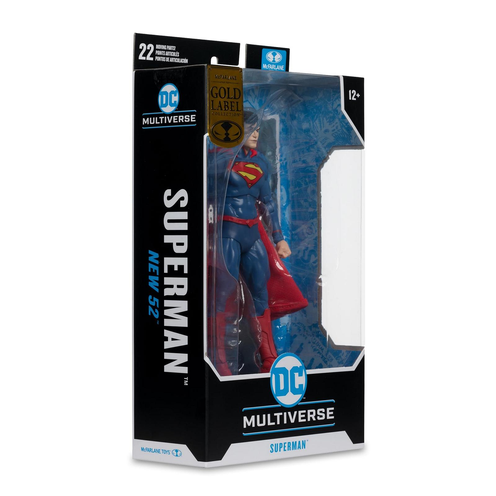 Фигурка Супермен DC Multiverse (New 52) Gold Label McFarlane Toys, 7 дюймов, фото №10