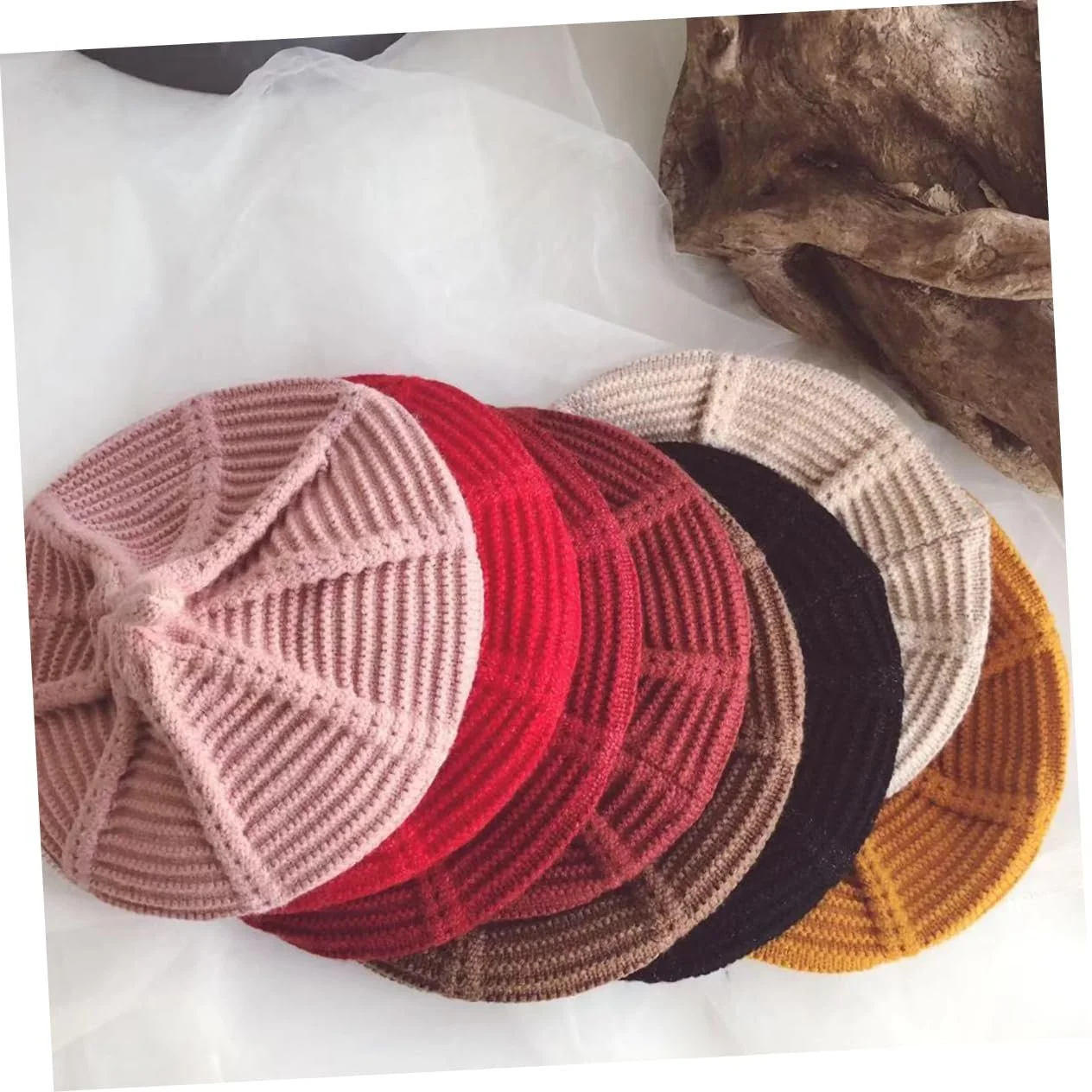 Берет VALICLUD Вовняний Сірий, Розмір M, фото №3