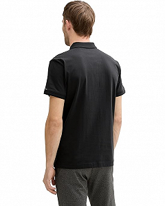 Поло Men's Polo 1045630-29999 Tom Tailor Чорний 2XL synthetic.ua - Фото 1