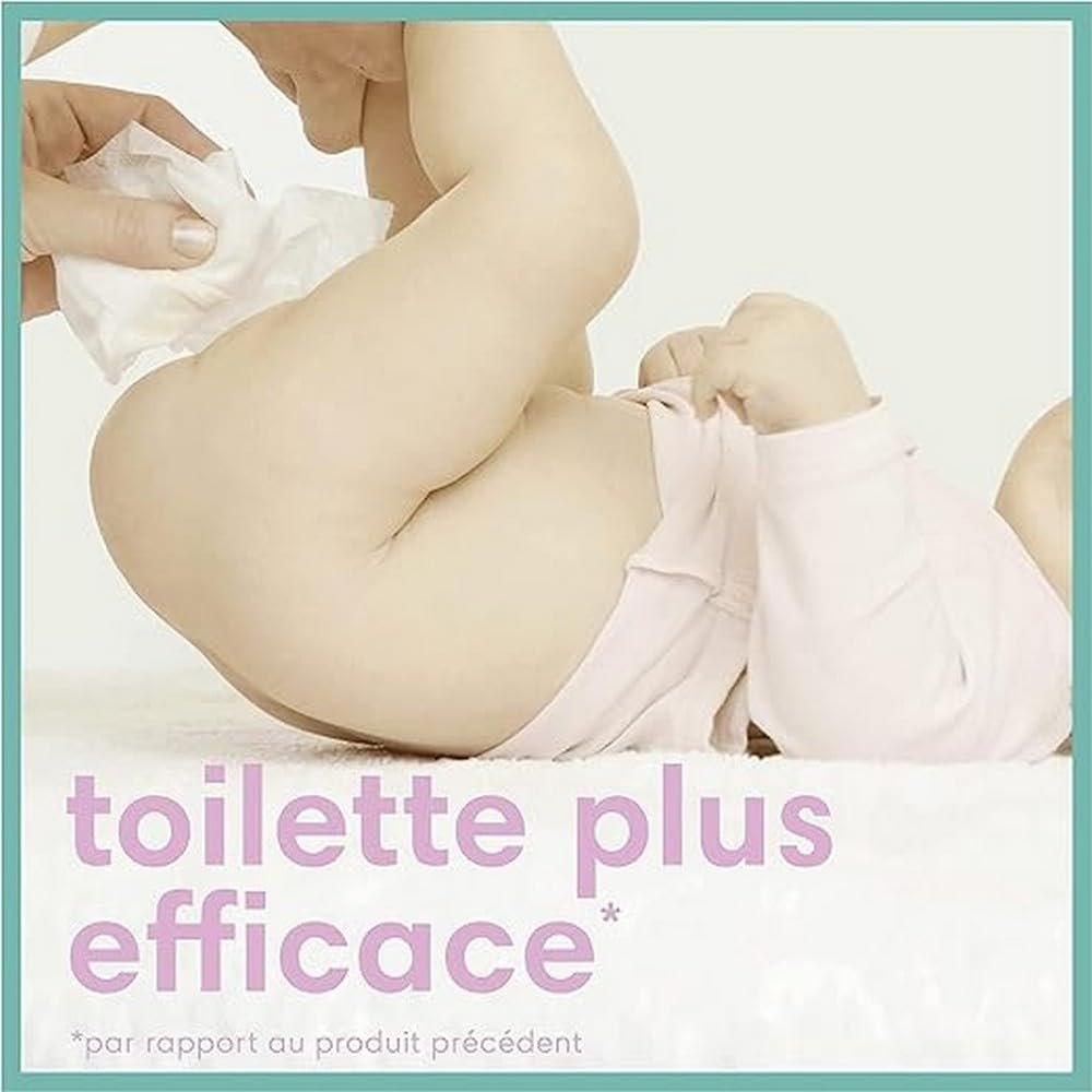 Влажные салфетки Pampers Sensitive 624 шт (12 x 52) Без запаха для нежного и мягкого очищения (2 упаковки), фото №3