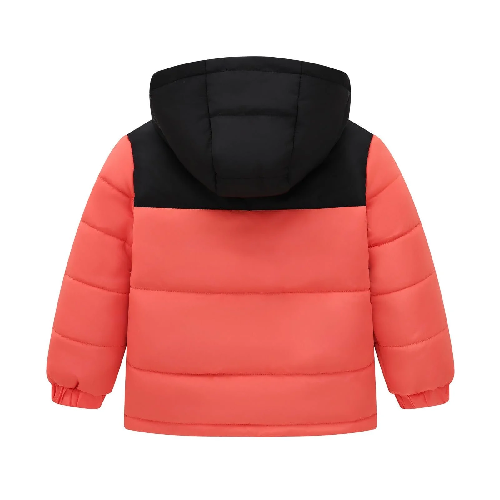 Зимова куртка для дівчаток Пальто зимове клаптикове, фото №2