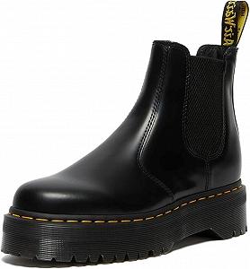 Челсі Dr. Martens Жіночі Чоботи Combat Boots, чорний - Фото 1