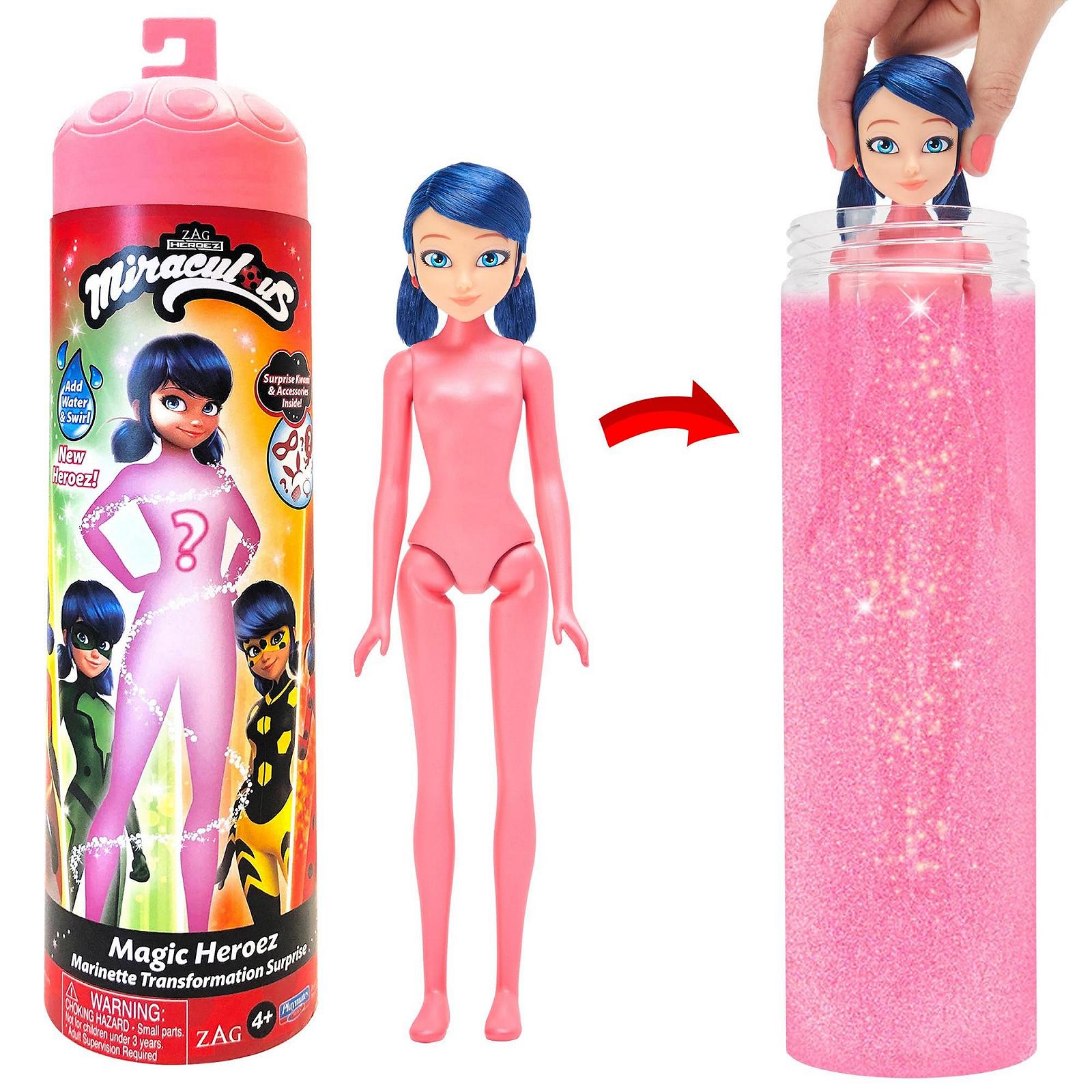 Кукла BANDAI Miraculous Ladybug Marinette Colour Change Surprise, фото №5 Кукла BANDAI Miraculous Ladybug Marinette Colour Change Surprise, фото №5