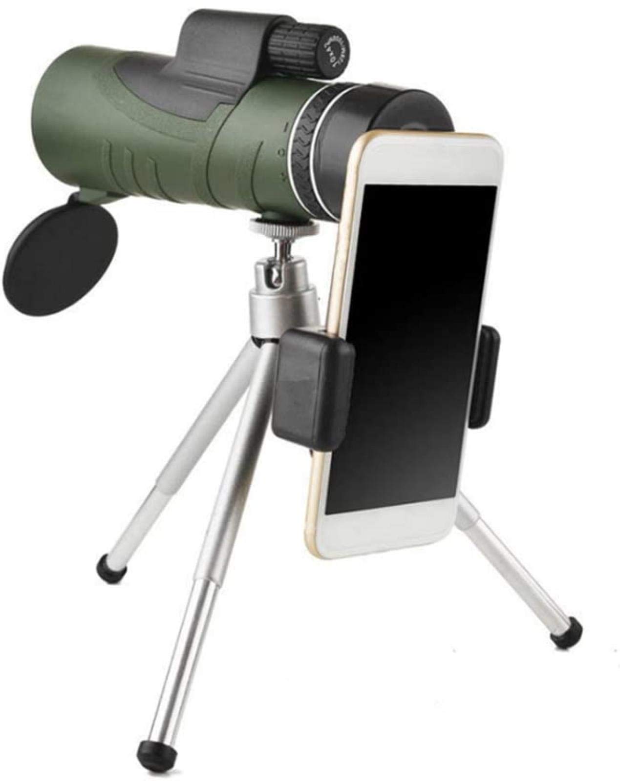 Монокуляр WANWEN Teleskop 10X42 BAK4 Prism FMC-об'єктив з адаптером для смартфона і штативом, фото №5