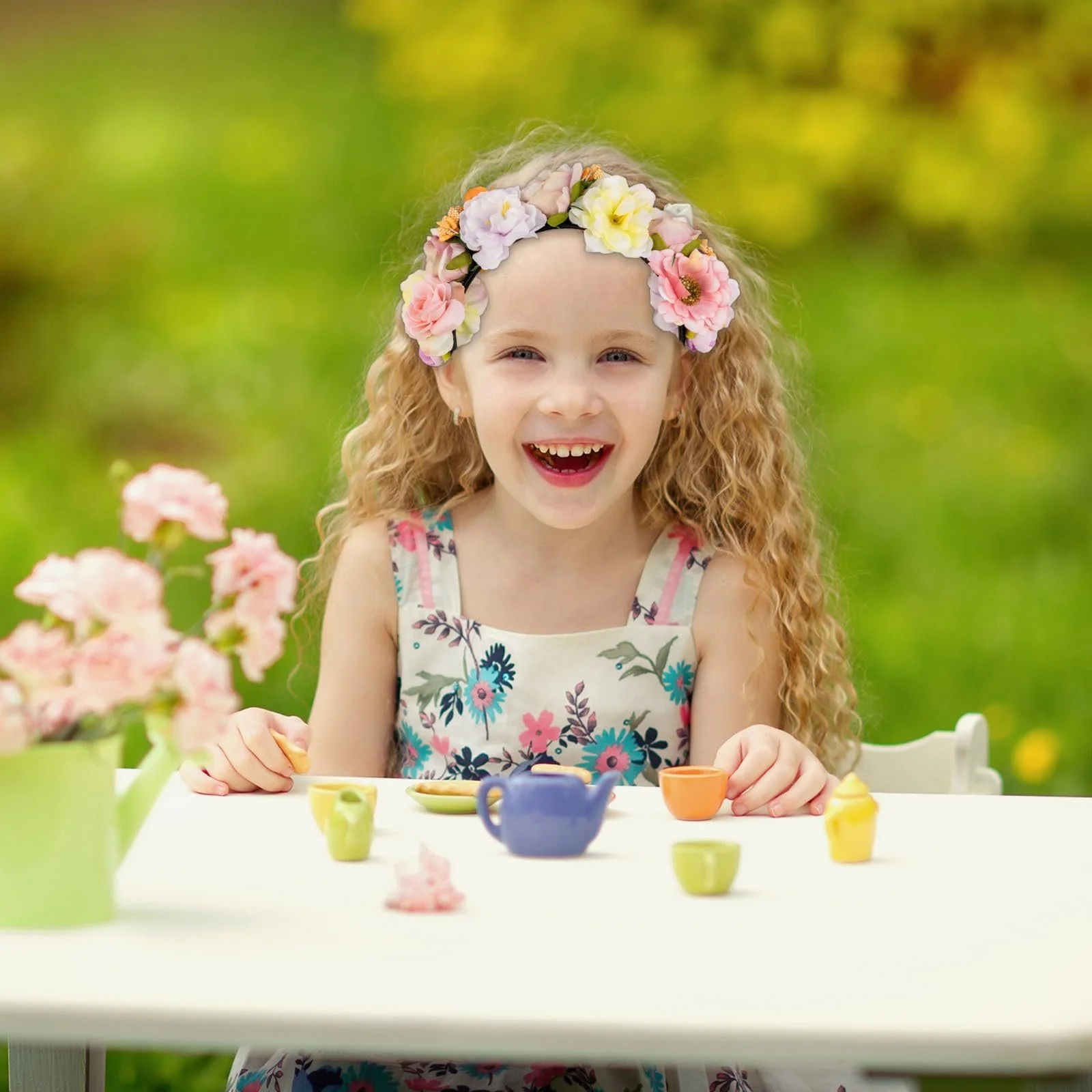 Обруч Цветы Oktoberfest, фото №4