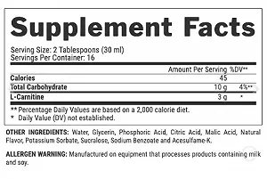 Liquid L-Carnitine 3000 480ml Berry Blast synthetic.ua - Фото 1