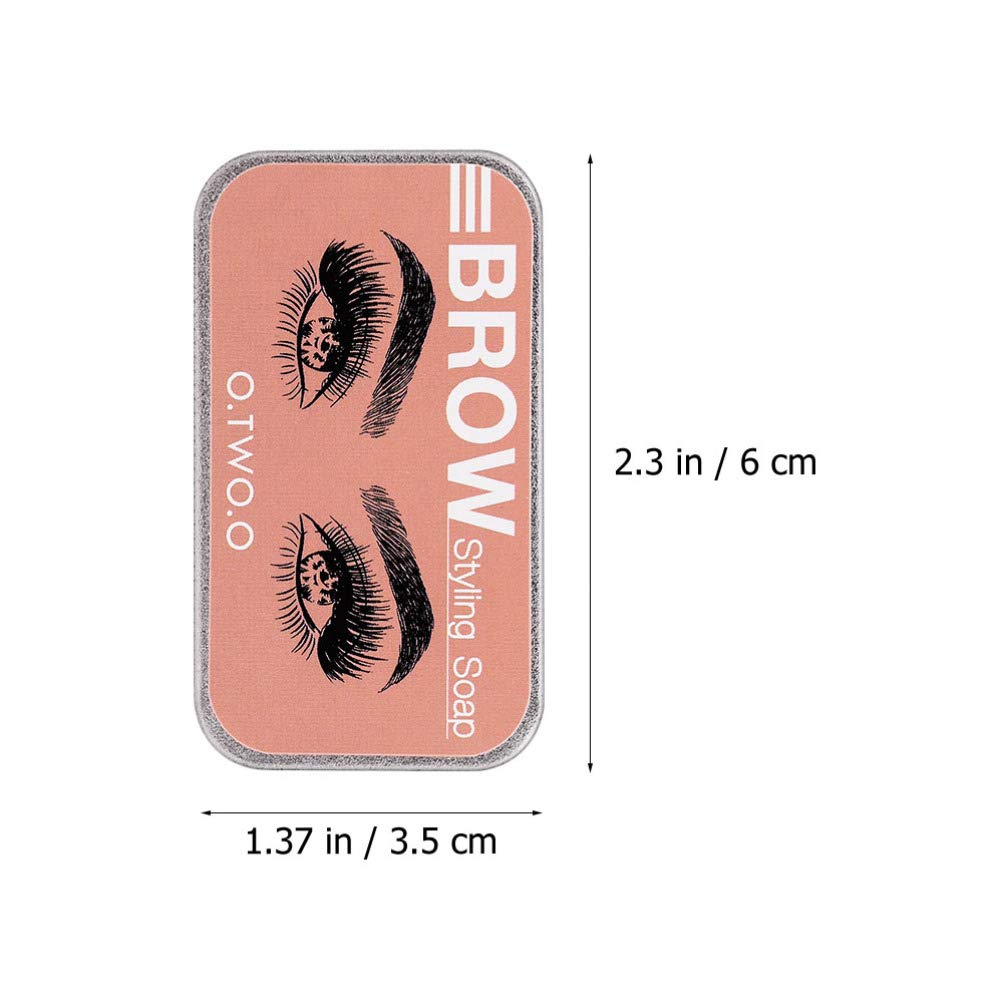 Набір Beaupretty Eyebrow Soap з пензликом 9 штук 4D довготривале укладання лоба мило для укладання брів помада для брів бальзам для макіяжу брів, фото №2