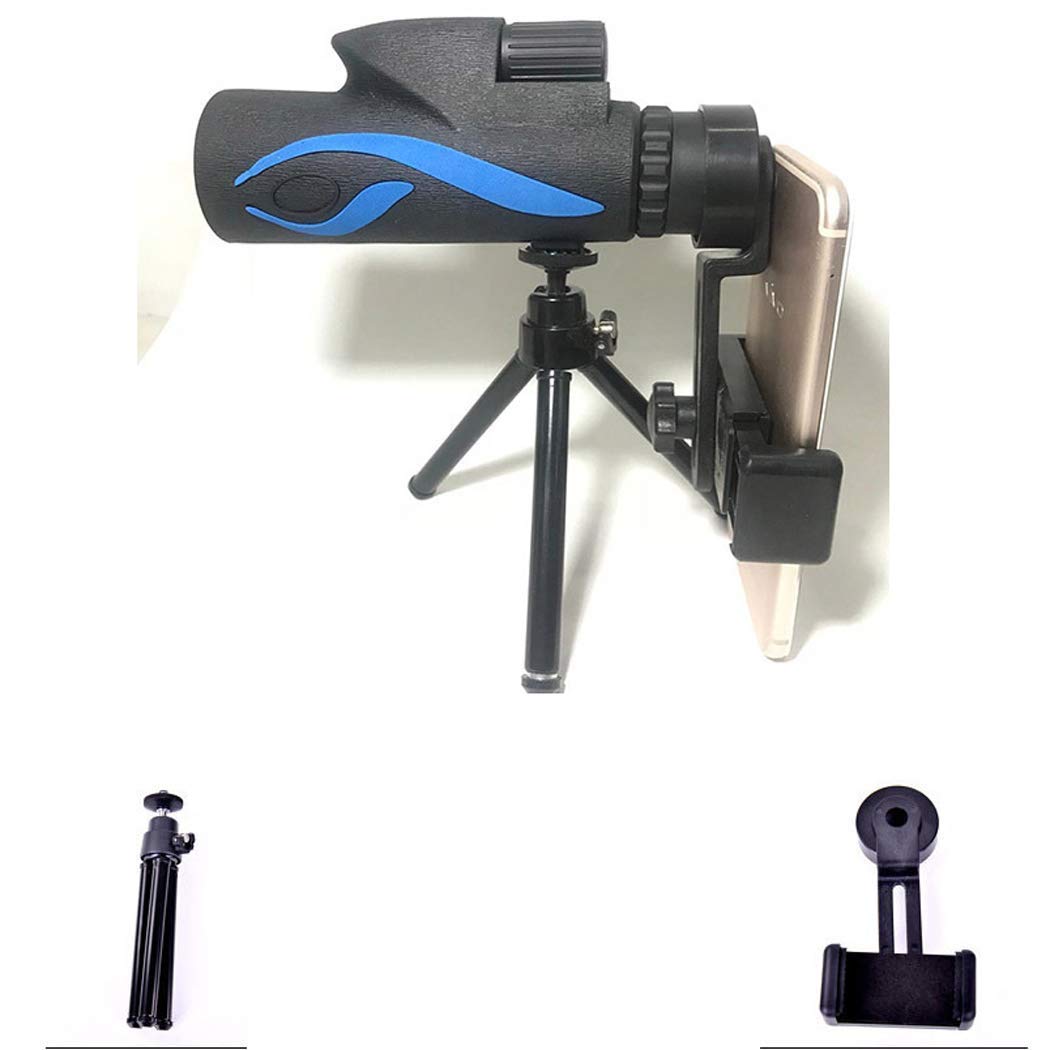 Монокуляр Higher Path Products High Definition 12x50 з кріпленням для смартфона та штативом, фото №6