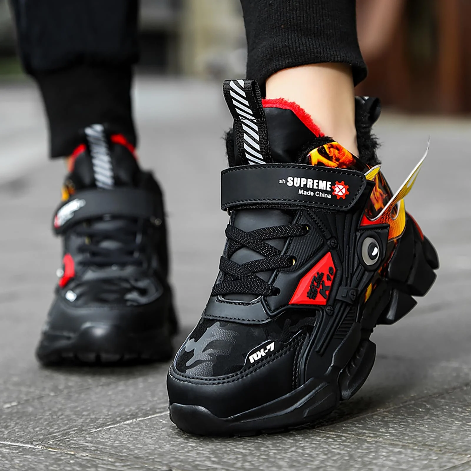 Детская Обувь Зимняя Обувь Утепленные Кроссовки Беговые Кроссовки Спортивная Обувь Легкие Детские Кроссовки Хлопковые Ботинки, фото №7 Детская Обувь Зимняя Обувь Утепленные Кроссовки Беговые Кроссовки Спортивная Обувь Легкие Детские Кроссовки Хлопковые Ботинки, фото №7