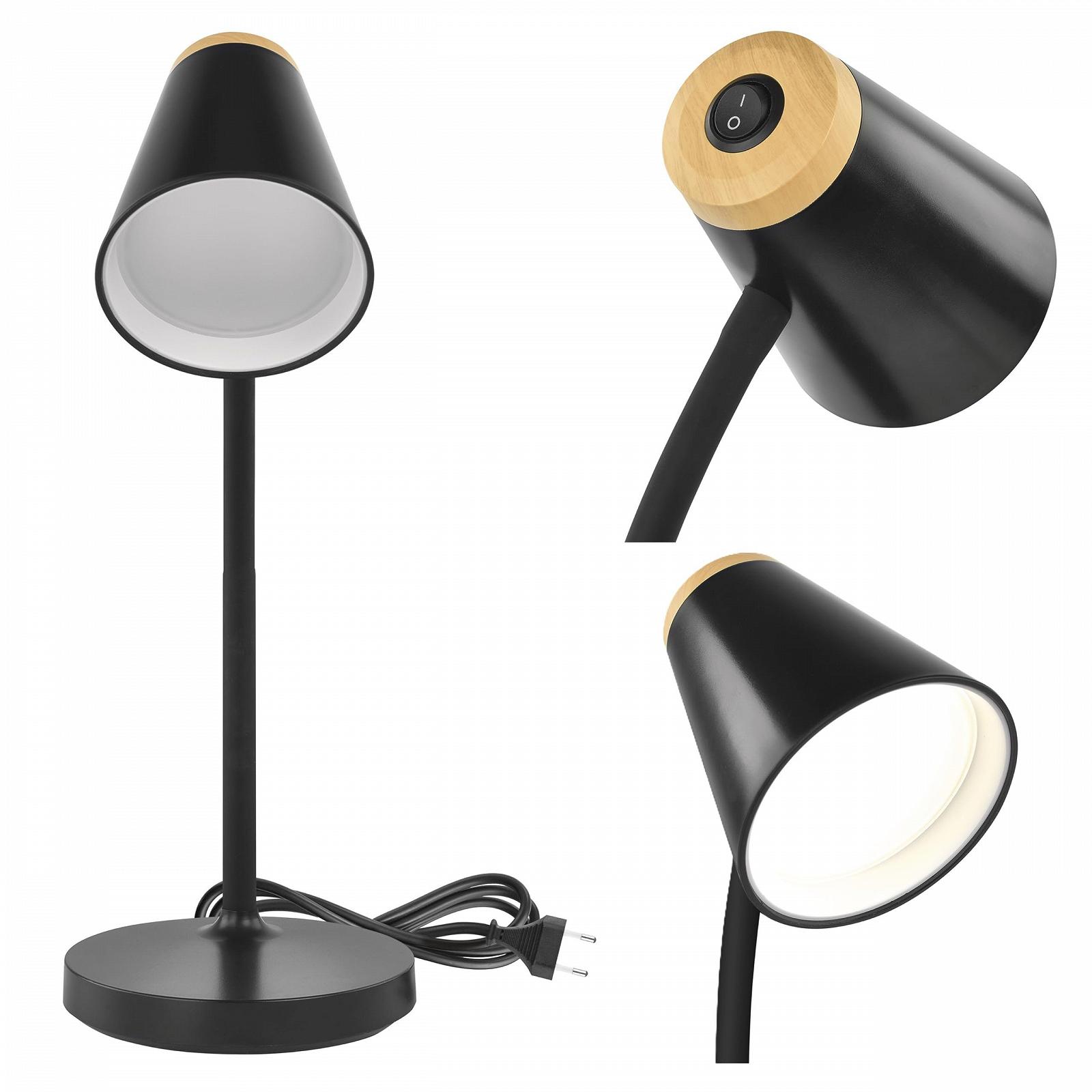 Настольная лампа EMOS Tare Z7641B 4.5 W 280 lm 4000 K 1.6m Black, фото №2