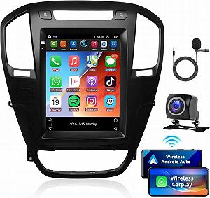 Штатна автомагнітола Podofo для Buick Regal/Opel Insignia 2009-2013 / 9.7" / Сенсорна / 2/32Гб / Android 11 / Apple CarPlay / Android Auto / Bluetooth / WI-FI / GPS / USB - Фото 1