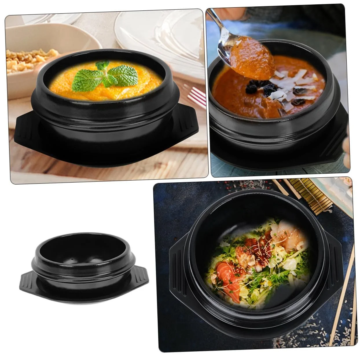 Кастрюля NOLITOY Керамическая Термостойкая Энергосберегающая Многофункциональная, фото №3