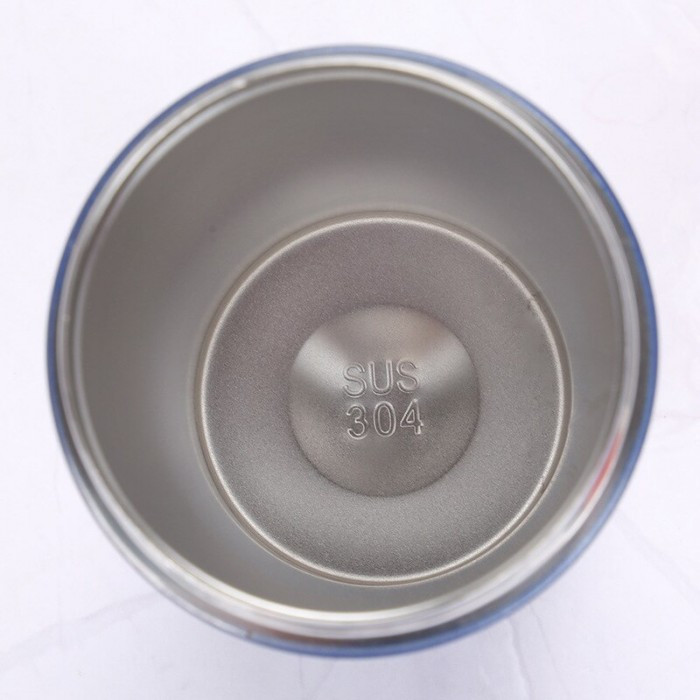 Метальний тепловий ящик з трубкою Coffee 400 мл білий, фото №3