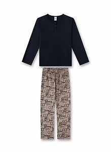 Пижама Sanetta для мальчиков Синяя - Фото 1