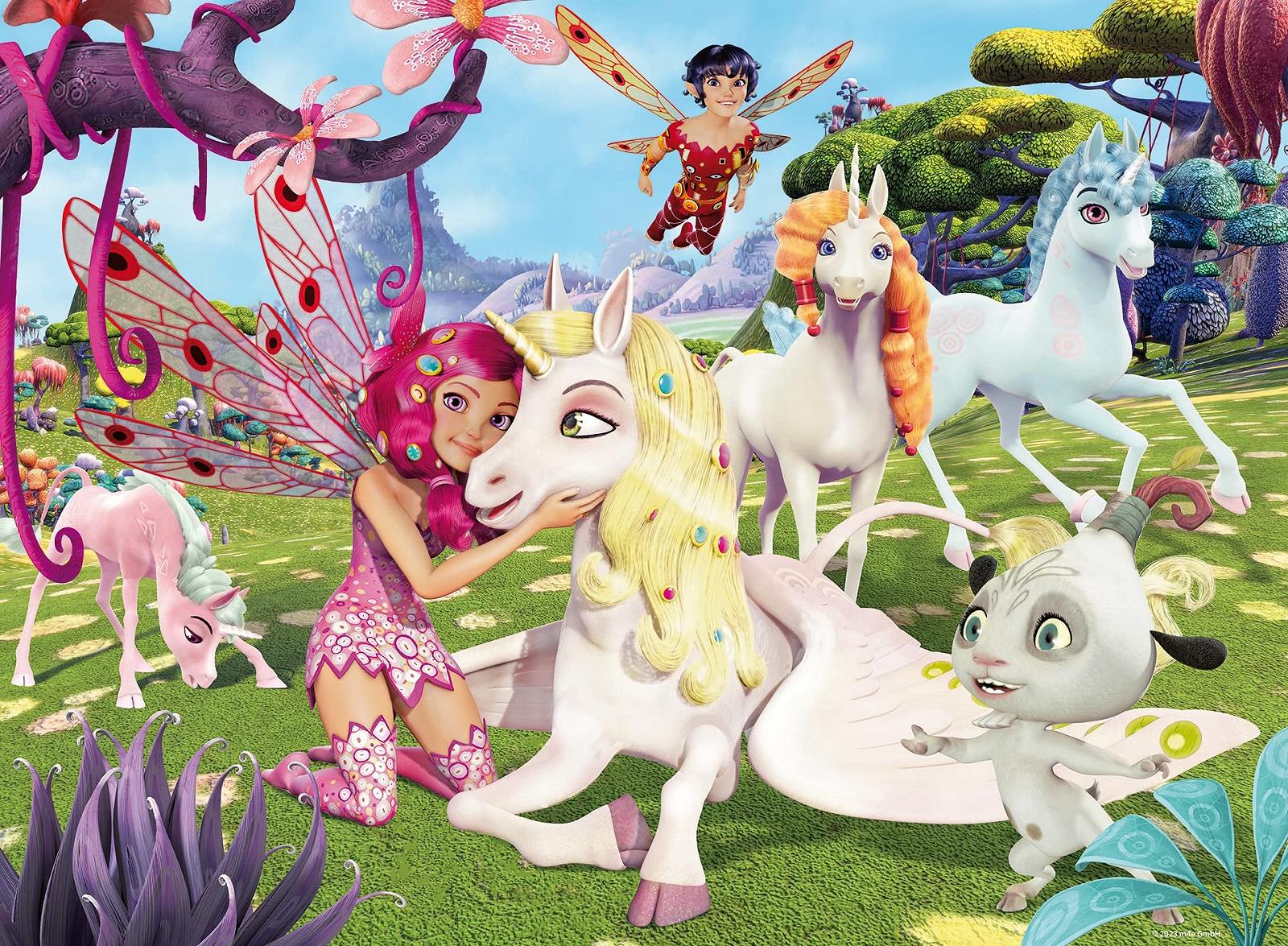 Детский пазл Ravensburger Mia and Me True Unicorn Friendship 100 деталей XXL (13388), фото №2