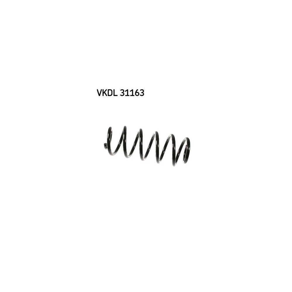 Пружина підвіски SKF VKDL 31163 для AUDI, передня вісь, фото №1