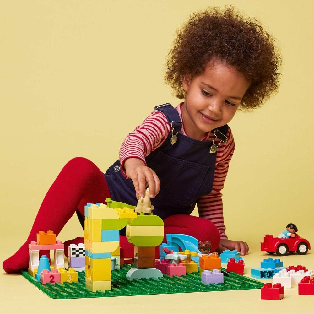 LEGO DUPLO Набір кубиків 10914 Deluxe & DUPLO Підставка 10980 Зелена, фото №6