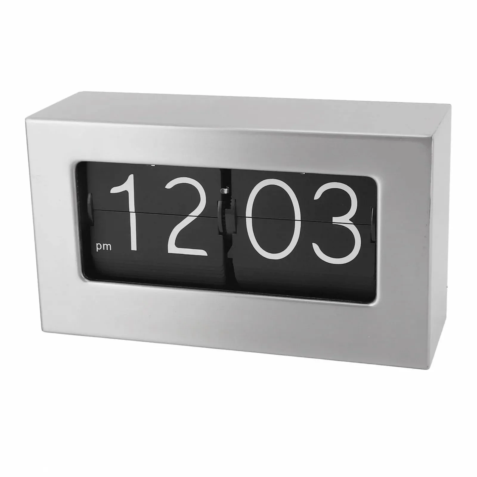 Настільний годинник Retro Storm 70 мм, складаний, чорний, фото №9