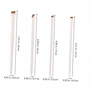 Пензлі для підводки Healeved Плоский Інструмент для макіяжу очей synthetic.ua - Фото 1