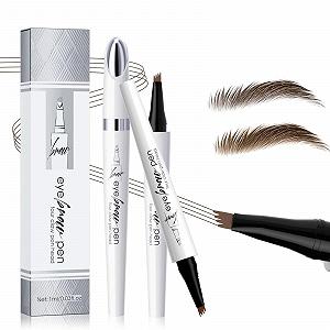 Олівець для брів 3D Microblading Водостійкий Magic з 4-ма Наконечниками Натуральний - Фото 1