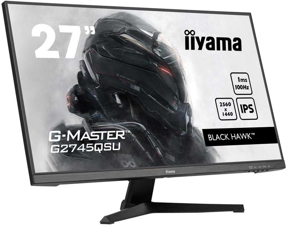 Монитор 27" iiyama G2745QSU-B1 2K IPS 100 Гц, фото №4